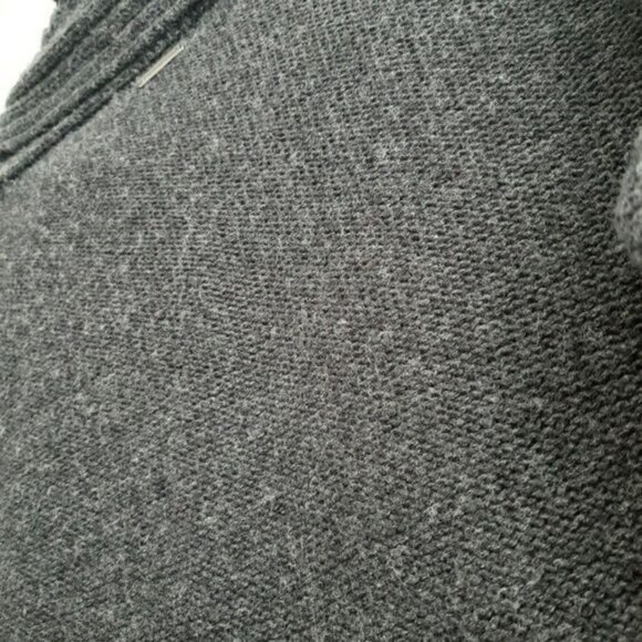 MERRELL Sweater Grey Cotton & Lambswool Sz XL - Picture 9 of 12